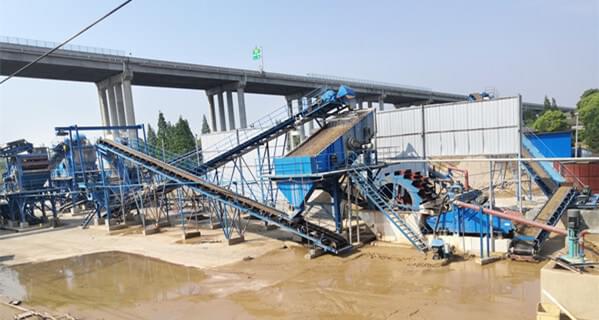 sand washing machine