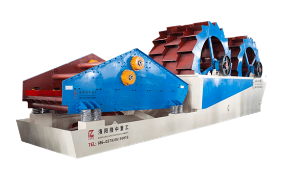 Dual Wheel Sand Washing Machine