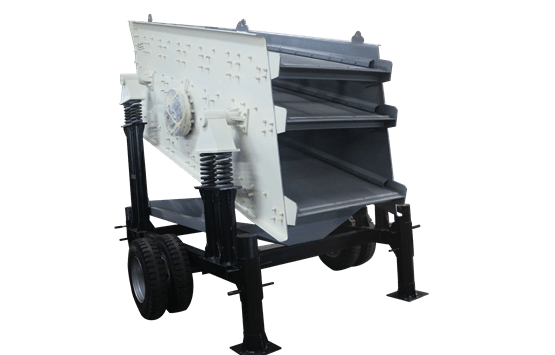 Movable Vibrating Screen