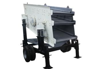 Movable Vibrating Screen